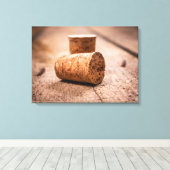 ワインコルク キャンバスプリント (インサイチュ (ウッドフロア))