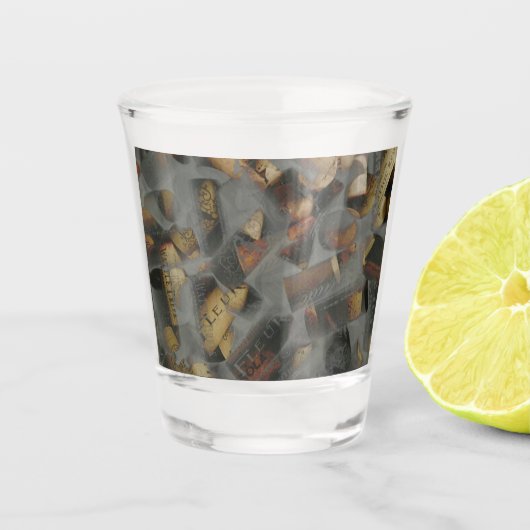 ワインコルク ショットグラス (正面)