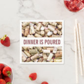 ワインコルク スタンダードカクテルナプキン (インサイチュ)