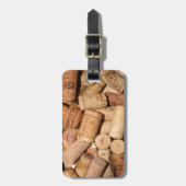 ワインコルク ラゲッジタグ (正面縦)