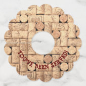 ワインコルク ワイングラスタグ (正面)