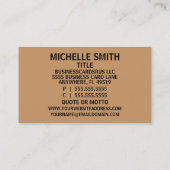 ワインコルク 名刺 (裏面)