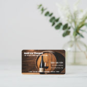 ワインコンサルタント 名刺 (スタンド正面)