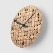 ワインコークス ラウンド壁時計 (傾斜)