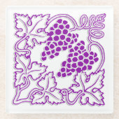 ワインコースター ガラスコースター (正面)