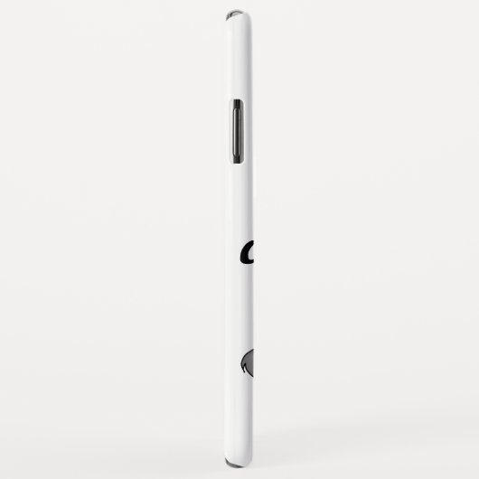 ワインコーヒー猫おもしろいかわいい漫画 Case-Mate iPhoneケース (裏面/右)