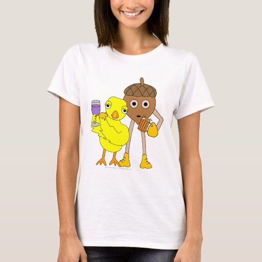 ワインシックビールナッツ Tシャツ (正面)