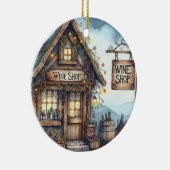 ワインショップセラミックオーナメント セラミックオーナメント (右)