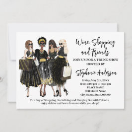 ワインショップ&フレンズ トランクショー 招待状