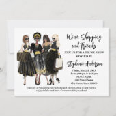 ワインショップ＆フレンズ トランンクショー 招待状 (正面)