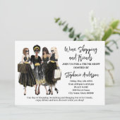 ワインショップ＆フレンドストランクショー 招待状 (スタンド正面)