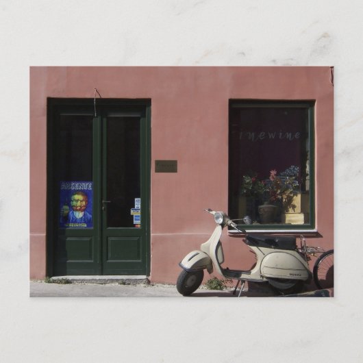 ワインショップ ポストカード (正面)