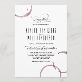 ワインシントワイナリーヴィネヤード結婚式招待状 招待状