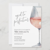 ワインシンプル60歳の誕生日パーティー 招待状 (正面)