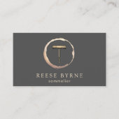 ワインステインコルクスクリューソムリエバーテンダービジネス 名刺 (正面)