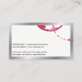 ワインステインシルバー縁ど 名刺 (裏面)