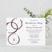 ワインステインヴィンヤードバチェロレッテ招待状 招待状 (スタンド正面)