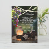 ワインストリングラ結婚イトの写真 サンキューカード (スタンド正面)