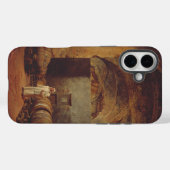 ワインセラーの廃墟に佇む修道士 Case-Mate iPhoneケース (裏面 (横))