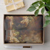 ワインセラーワイナリーブドウはまだ人生の切り離し 薄葉紙 (ギフト)