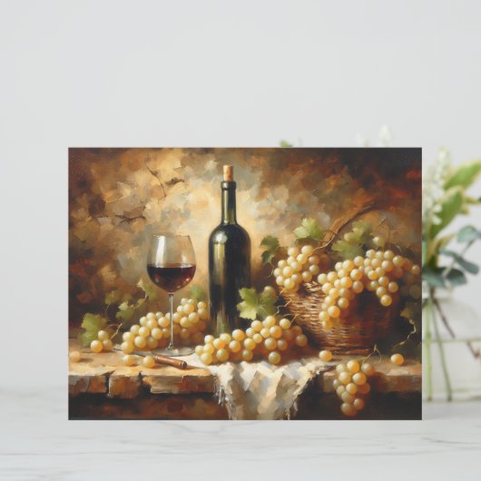 ワインセラー葡萄まだライフスクラップブック紙 (スタンド正面)