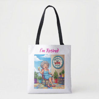 ワインタイムです トートバッグ