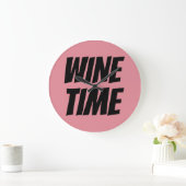ワインタイムウォール時計 ラージ壁時計 (ホーム)