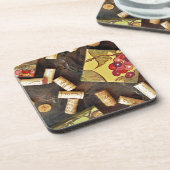 ワインタイムコークスコースターセット コースター (左側)