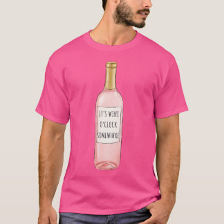 ワインタイム・サムウェア Tシャツ