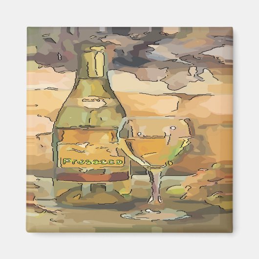 ワインタイム、プロセッコ マグネット (正面)