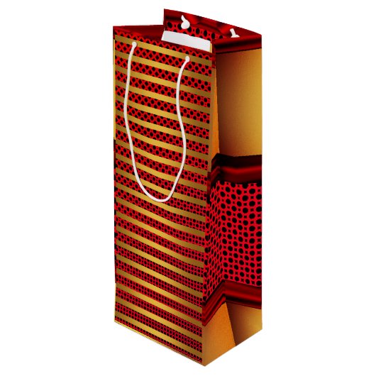 ワインタイム – ワイン抱き枕 ワインギフトバッグ (裏面アングル)