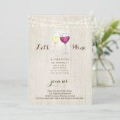 ワインタスティングパーティー 招待状 (スタンド正面)