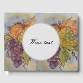 ワインタスト ゲストブック (正面)