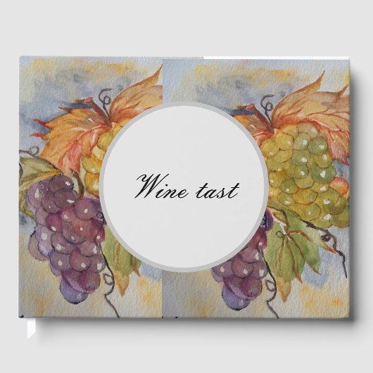 ワインタスト ゲストブック (正面)