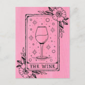 ワインタロットカード葉書 ポストカード (正面)