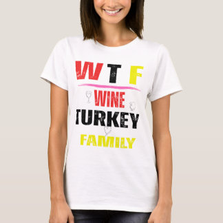 ワインターキーと家族のtシャツ tシャツ
