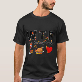 ワインターキーファミリーW T F Tシャツ