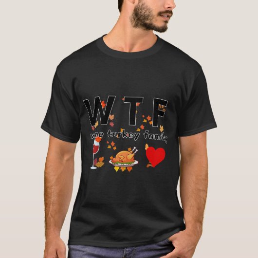 ワインターキーファミリーW T F Tシャツ (正面)