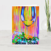 ワインダウンの挨拶をする時間 カード (正面)