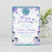 ワインダーワンダーランドワンダーランドワンダーランドワンバースデーパーティー 招待状 (スタンド正面)