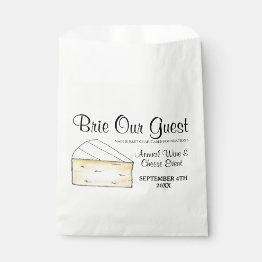 ワインチーズテイスティングカクテルパーティーブリーウアーゲスト フェイバーバッグ (正面)