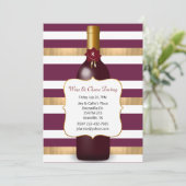 ワインチームパーティー 招待状 (スタンド正面)