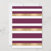 ワインチームパーティー 招待状 (裏面)