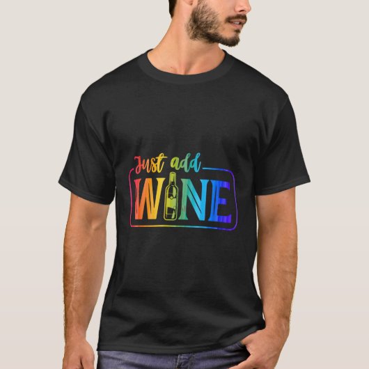 ワインテイスティングトリップを追加 Tシャツ (正面)