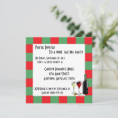 ワインテイスティングパーティー 招待状 (スタンド正面)