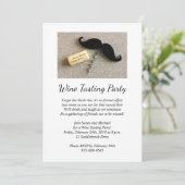 ワインテイスティングパーティー 招待状 (スタンド正面)