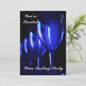 ワインテイスティングパーティー 招待状 (スタンド正面)