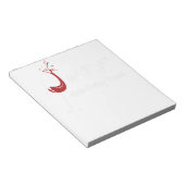 ワインテイスティングフレンズワイン恋人 ノートパッド (アングル)