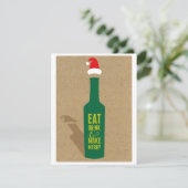 ワインテイスティングホリデーパーティー招待状-応援! 招待状 (スタンド正面)