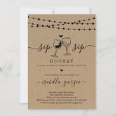 ワインテイスティングリタイアメントパーティー 招待状 (正面)